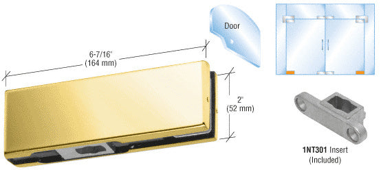 CRL Bottom Door Patch with 1NT301 Insert