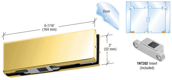 CRL Bottom Door Patch with 1NT302 Insert