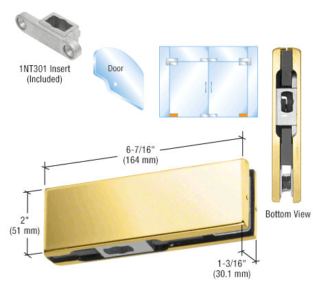 CRL Bottom Door Patch with 1NT301 Insert