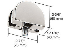 CRL PTH Series Top Transom Pivot Patch Fitting