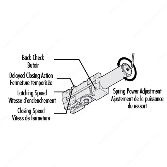 Adjustable Power Door Closer - 4001 Series