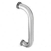 CRL 8" Aluminum Door Mounted Standard Pull Handle