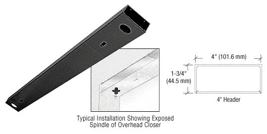 CRL  4" x 72" Double Door Header