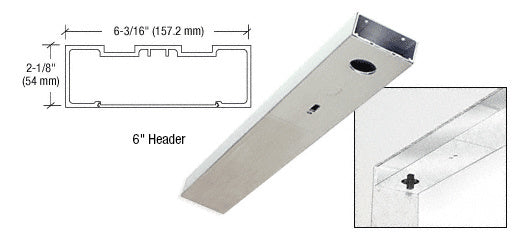 CRL  6" x 36" Single Door Header