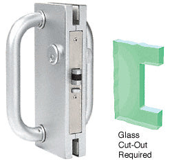 CRL 4" x 10" LH/RHR Center Lock with Deadlatch