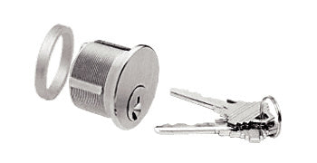 CRL Steel Mortise Keyed Alike Cylinder