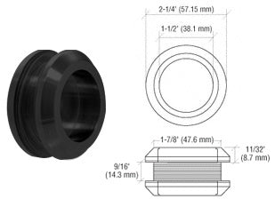 CRL Laguna Series Thru-Glass Pull