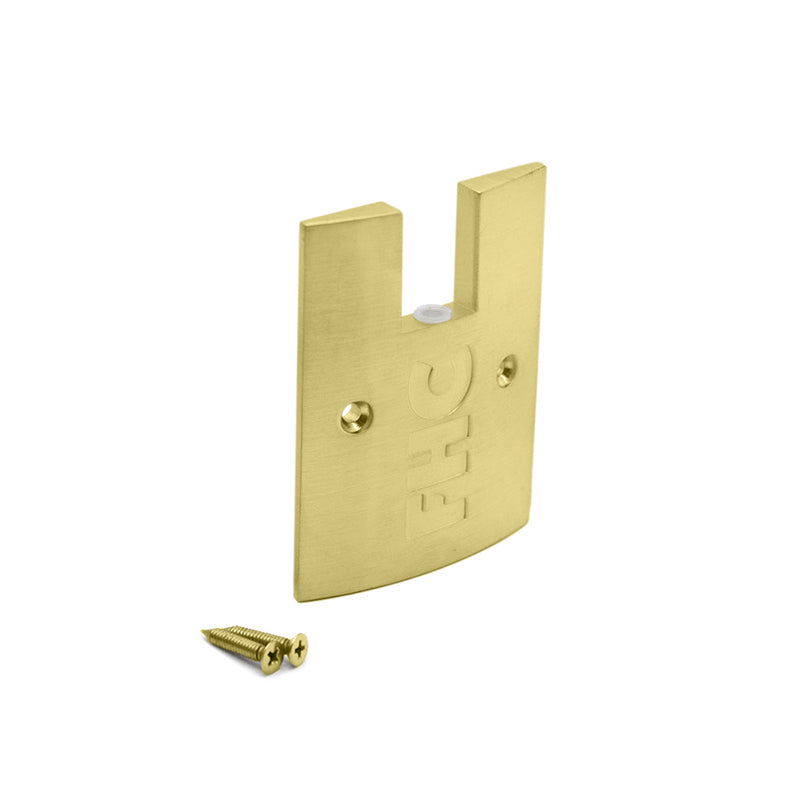 2-1/2" Square Door Rail End Cap